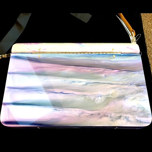 Edie Parker abstract sunrise NWT - Picture 4 of 7